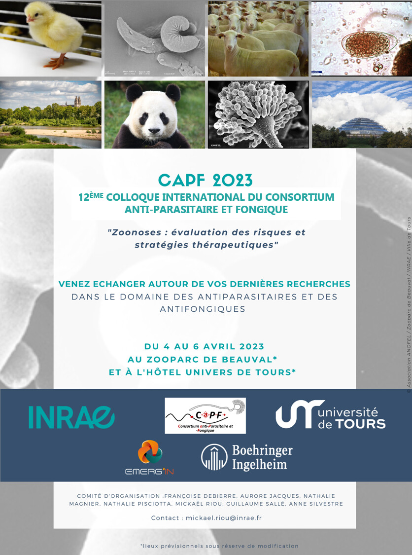 CAPF 2023 — 12e colloque international du Consortium anti-parasitaire et fongique