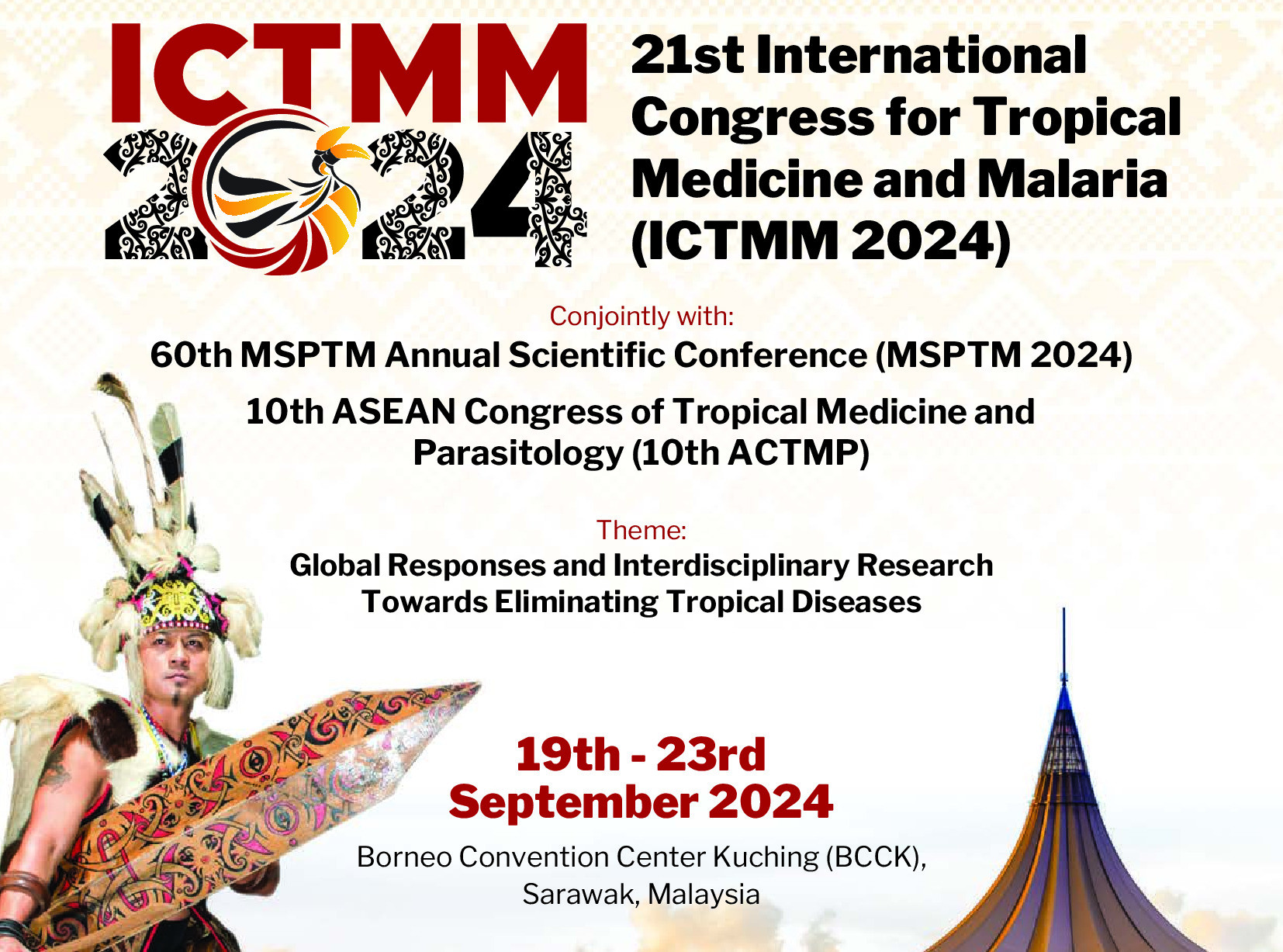 Congrès de médecine Tropicale et Paludisme du 19 au 23 septembre en Malaisie